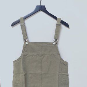 Altar'd State Suspender Style Mini Dress - Army Green - Size S